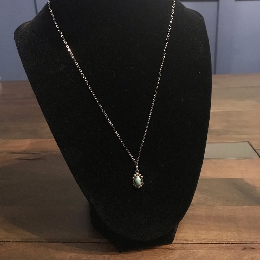 Small Turquoise Necklace